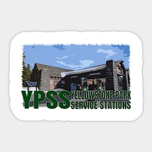 YPSS - Old Faithful Upper Station - Yellowstone Park Service Stations Sticker